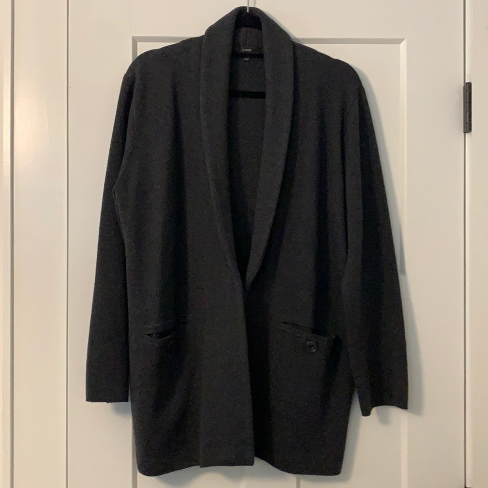 J. Crew open front sweater blazer